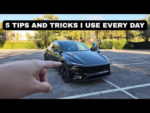 Top 5 Daily Tesla Model Y Tips Every New Owner Should Know featured image