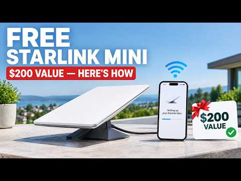 Cover image for Free Starlink Mini Offer with Home Bundle