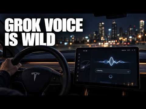 Cover image for Tesla Grok Voice Updates Add Parking & Pothole Tools