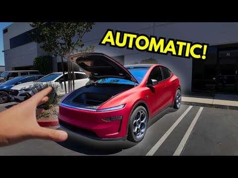 Upgrading My Tesla Model Y with a Motorized Frunk Lift