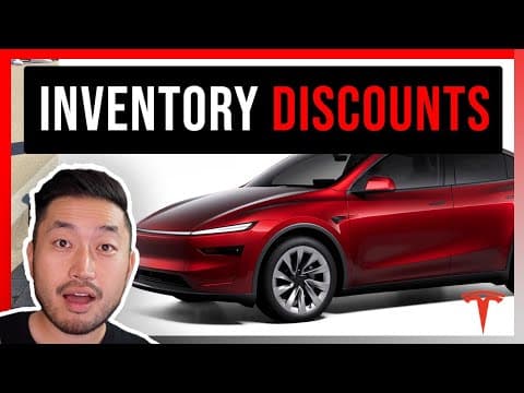 First Tesla Model Y Inventory Discounts Spotted: Deals and Predictions