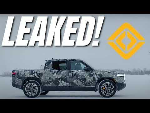 2026 Rivian R1T Leaked: Tesla NACS Port and More!