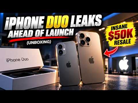 Cover image for iPhone Duo Leaks Unboxing Shows $67K Resale Prices