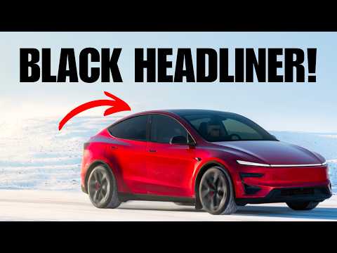 Tesla Model Y Black Headliner Swap: OEM Parts vs Custom Suede Upgrade featured image
