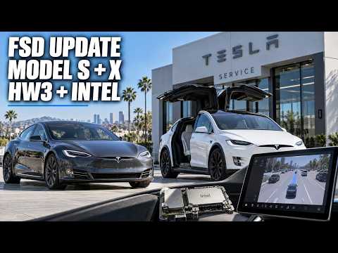 Cover image for FSD Update Model S X HW3 Rolls Out Tesla FSD 14 Lite