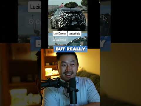 Lucid Cosmos Tesla Competitor Spotted at $50k featured image