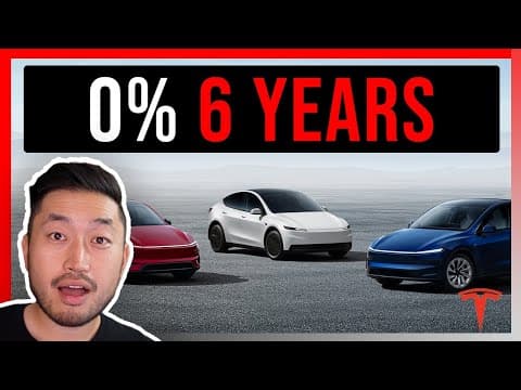 Tesla's 0% Financing on Model Y: The Math That Makes It a No-Brainer Deal featured image