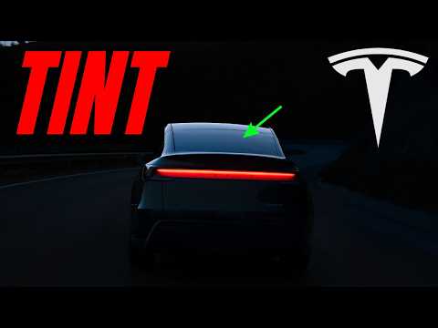 Tesla's New Window Tint Service: What You Need to Know