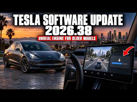 Tesla 2026.38 Software Update Adds Unreal Engine Graphics featured image
