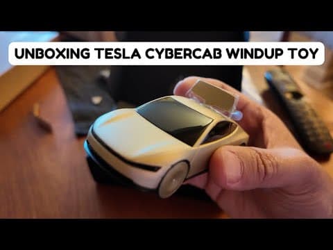 Unboxing Tesla's Cyber Cab Racer: The Ultimate Holiday Toy for Tesla Fans featured image
