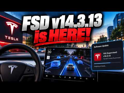 Cover image for Tesla FSD 14.3.13 Update: Minor Bug Fixes Arrive