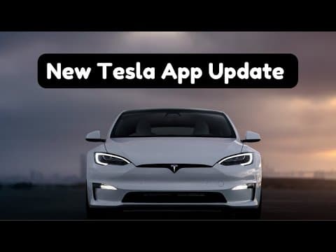 Tesla App Update 4.45.0: Dynamic Island & Must-Have Accessories