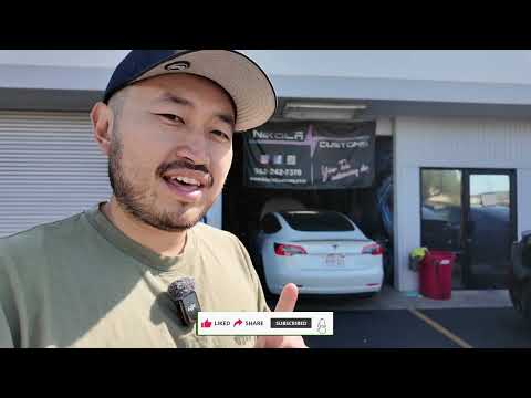 High-Mileage Tesla Model 3 Headlight Fix: Model Y Swap at Aim Wrap featured image