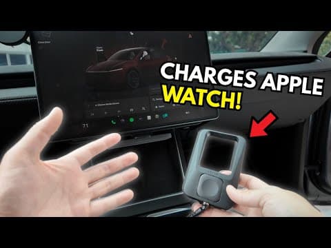 Revolutionize Your Apple Watch Charging with Joah's Tesla Accessory