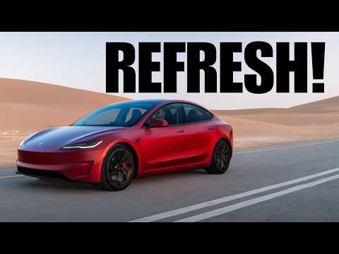 Tesla Model 3 Refresh Leaked: Black Headliner and Massive 16-Inch Screen Confirmed! featured image