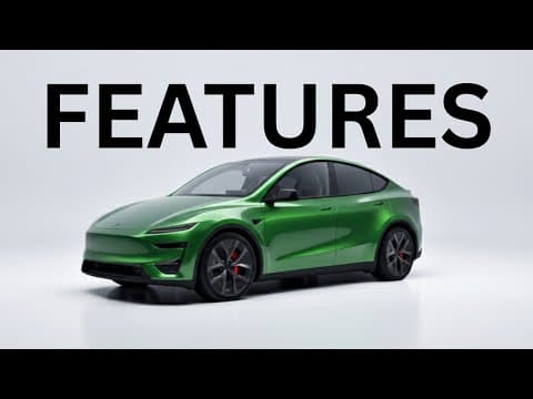More Features Found on New Model Y Refresh