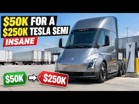 Cover image for Tesla Semi California Incentives Drop Price to $50k