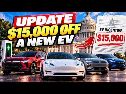 Cover image for Tesla $15000 EV Discount Bill Update 2026