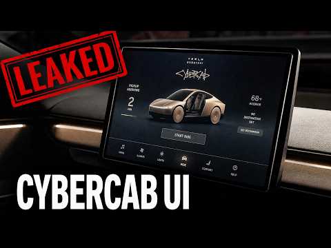 Cover image for Cybercab FSD UI Leak Reveals New Tesla Interface