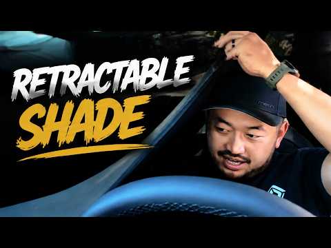 Cover image for Model Y Retractable Sunshade Install: EV Base Review