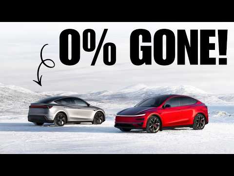 Cover image for Tesla Model Y AWD Loses 0% Financing Amid Demand