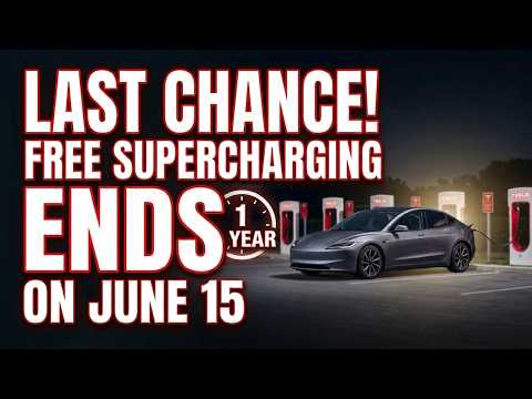 Cover image for Tesla Free Supercharging Deal Ending June 15