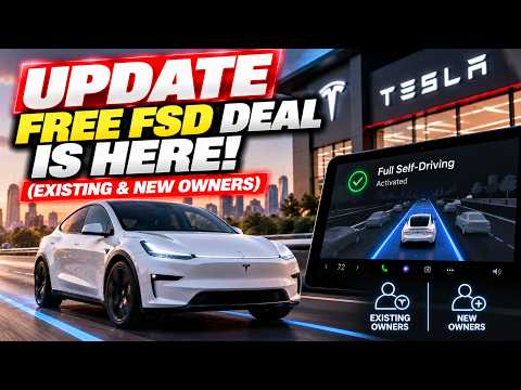 Cover image for Tesla Free FSD Referral Deal Now Live for All Owners