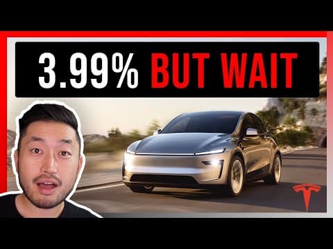 3.99% Financing on Model Y Sucks – Until You See This