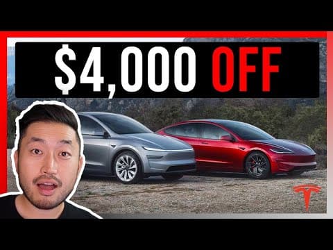 $4,000 Off NEW Model 3 Deals Are HERE!