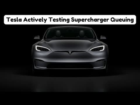 Tesla's New Supercharger Queuing System: A Game Changer for EV Owners