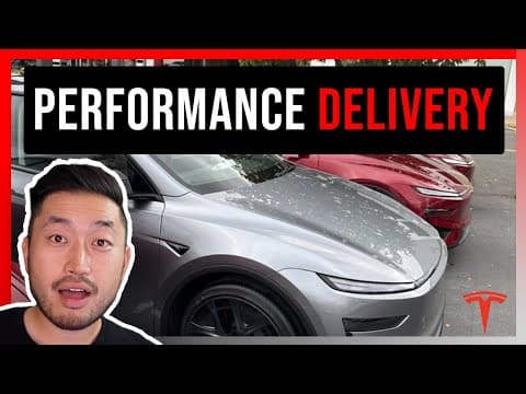 Tesla Model Y Performance Deliveries Are Here: Top Reviews, Showroom Updates & Exciting News