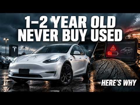 Cover image for Never Buy 1-2 Year Old Used Tesla: Depreciation Math