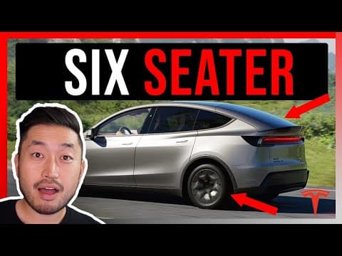 The Model Y 6 Seater is Here! Everything Unveiled