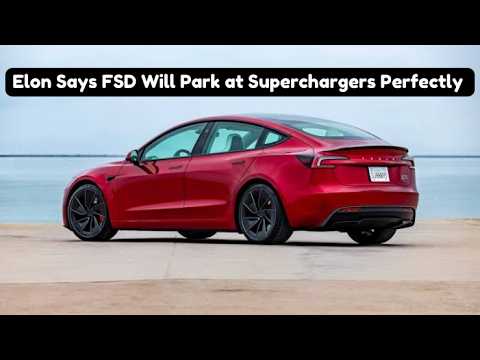 Tesla FSD Update: Autonomous Supercharger Parking and Essential Accessories featured image