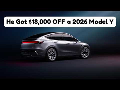 How He Got $18,000 Off a 2026 Tesla Model Y + Must-Have Accessories