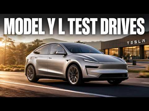 Model Y L Test Drives Begin at Select Showrooms featured image