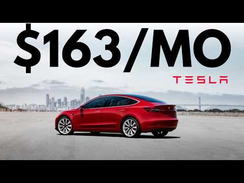How She Leased a Tesla Model 3 for Just $163 a Month