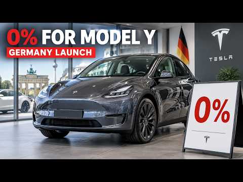 Cover image for Model Y 0% Financing Germany Launches Sept 16