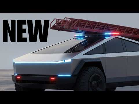 Florida Fire Department Unleashes First Cybertruck Brush Truck – Game-Changer or Gimmick? featured image
