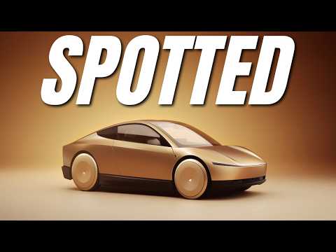 Tesla Robo Taxi Spotted: First Look at the Cyber Cab Test Mule