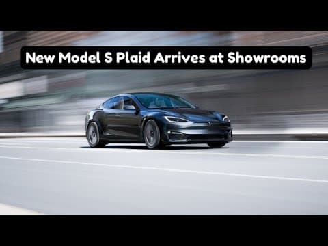 New Tesla Model S & X Plaids Hit Showrooms: First Look & Floor Mats Review