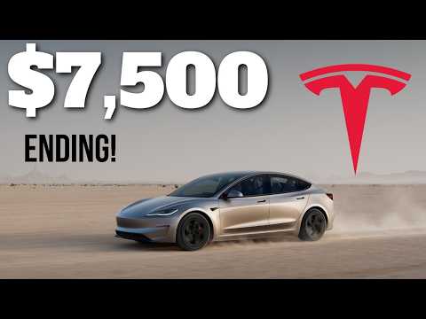 Urgent Update: $7,500 EV Tax Credit Ending Soon – What You Need to Know