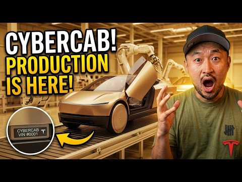 Cybercab VIN Zero Hits Production: Glossy Paint Surprise + My Top 3 Must-Have Tesla Accessories featured image