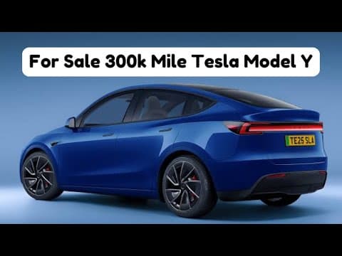 Is a 300,000-Mile Tesla Model Y Worth $13,900? Let’s Break It Down!