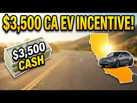 Cover image for California EV Incentive 2026: $3,500 First-Time Buyer Deal