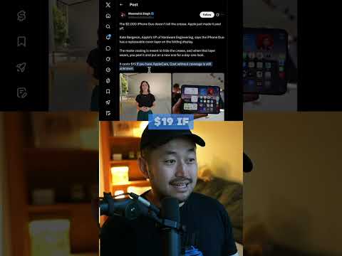 Cover image for iPhone Duo Foldable Leak: AppleCare Layer Details
