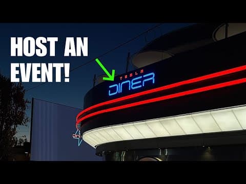 Host Your Event at the Tesla Diner + Essential Tesla Accessories Every Owner Needs featured image