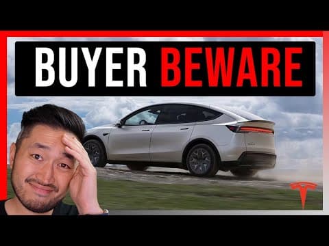 Cover image for Tesla Model Y L Incentives Warning for 6-Seater Buyers
