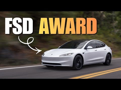 FSD Wins Best Driver Assistance Award