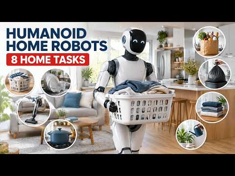 Cover image for Figure Humanoid Robot Home Tasks: 8 Tasks Tested